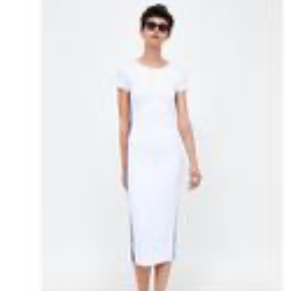 Zara Knit Long Bodycon Ribbed Stripped Dress